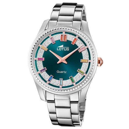 Chronograph Klassisch Lotus Versilbert/Stahl Kollektion Bliss - frau