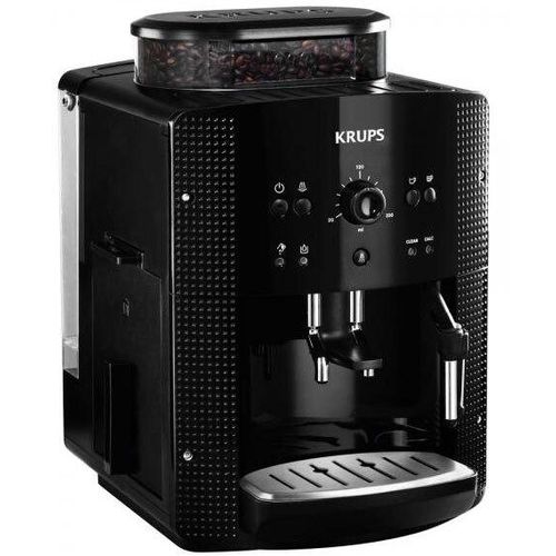 Krups EA8108, Espressomaschine, 1,8 l, Kaffeebohnen, Gemahlener Kaffee, Eingebautes Mahlwerk, 1450 W, Schwarz