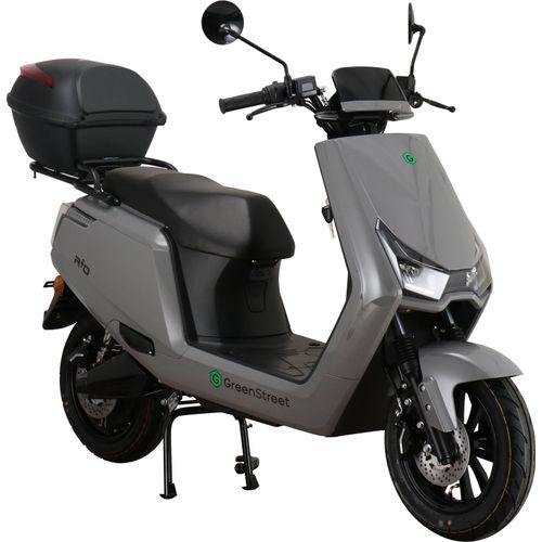 Elektroroller Rio 2000W 45 kmh grau inkl. Topcase