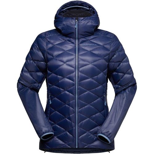 Aiguille Down Jkt W, Style E99, Farbe 643643 Deep Sea, Größe L, La Sportiva