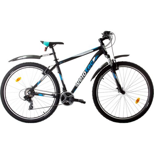 Mountainbikes, VELOTEC, PRO 29 Zoll Schwarz/Blau