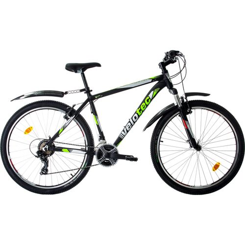 Mountainbikes, VELOTEC, PRO 29 Zoll Schwarz/Grün