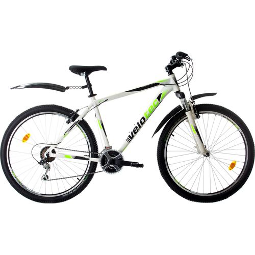 Mountainbikes, VELOTEC, PRO 29 Zoll Weiß/Grün