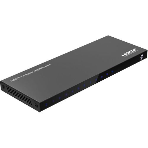 MicroConnect HDMI Splitter 4K 1x8, 4K@60Hz, MC-HDMISPLITTER0108-4K
