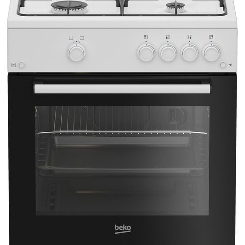 Beko FBG62010DW Freistehender Herd A Gas Gaskochfeld Weiß