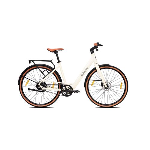 SachsenRAD Urban City E-Bike C3V Roma II, mit Riemenantrieb Drehmomentsensor, Ultraleicht 16kg, 28 Zoll Citybike Lenker vollintegriertes, Elektrorad