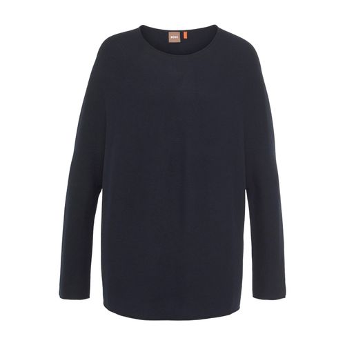BOSS ORANGE Strickpullover »Faland Premium Damenmode«, mit Rundhalsausschnitt