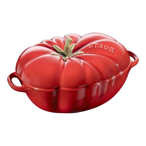 Staub Ceramique Cocotte 16 cm, Tomate, Kirsch-Rot, Keramik Image