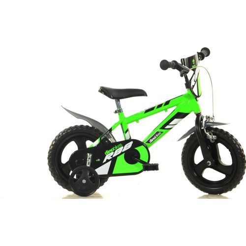 Jungen Kinderfahrrad – 12 Zoll MTB R88 Jungenfahrrad| Original Kinderrad mit Stützrädern - Das Fahrrad als Geschenk für Jungen - Grün
