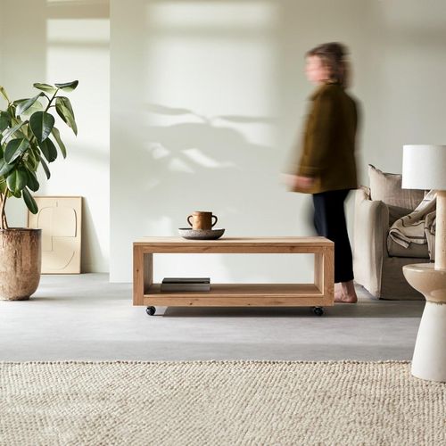 Couchtisch aus Eichenholz ohne Knoten 110 × 60 Anoa Image