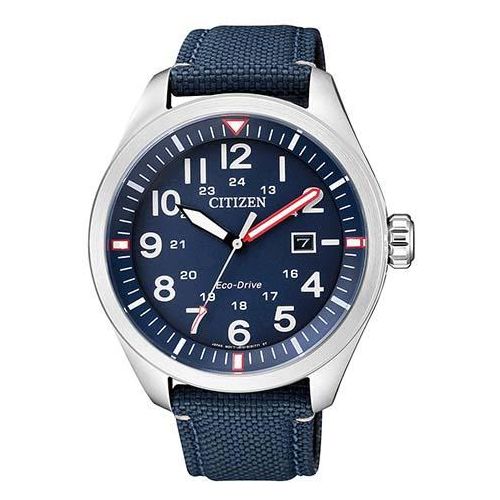 Solaruhr CITIZEN, blau, Armbanduhren, Herren, Armbanduhr, Herrenuhr, Datum