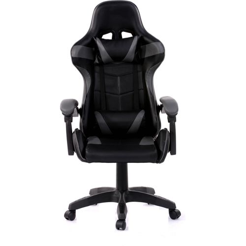 Gaming Stuhl Cyclone Teenager - Schreibtischstuhl - Racing Gaming Stuhl - schwarz grau