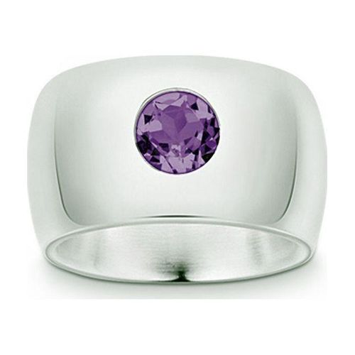 Quinn - Silberring mit Amethyst - 022113733 - Weite 58