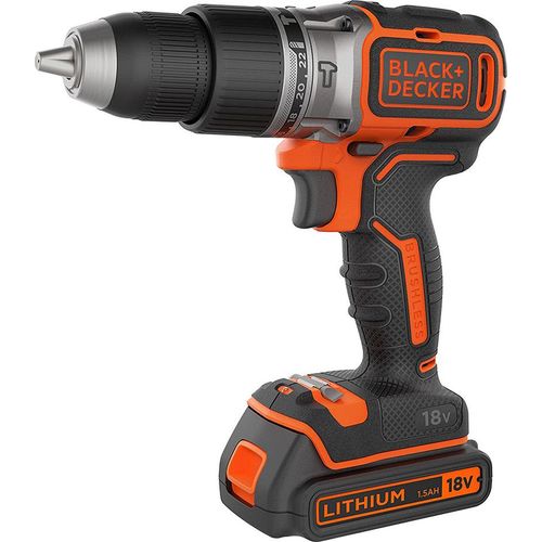 Black & Decker BL188K-QW - Handbohrmaschine - Ohne Schlüssel - Bürstenlos - 1650 RPM - 3,5 cm - 1,3 cm