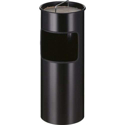 Ascher-Papierkorb, 30 Liter - Schwarz
