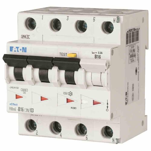 EATON FI/LS-Schutzschalter 3p+N B16 0,03A 415V A 6kA 4TE