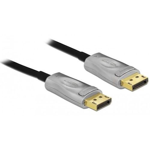 DELOCK Aktives Optisches Kabel DisplayPort 1.4 8K 25 m