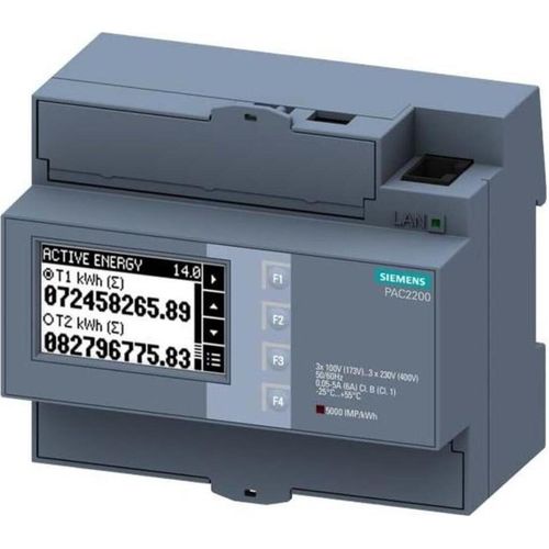 Siemens Vierleiter Messgerät Zähler 7 Km2200 2 Ea30 1 Ea1 Pac2200 Sentron
