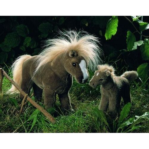 Kösen Pferd Haflinger braun 35 cm