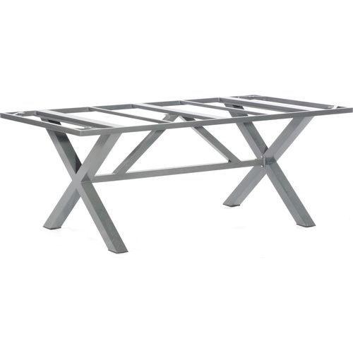 Base-Spectra Tischgestell Aluminium Anthrazit
