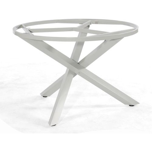 Base-Spectra Tischgestell Aluminium Silber