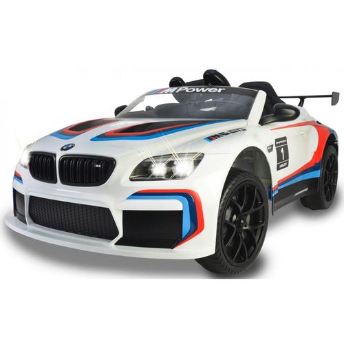 JAMARA BMW M6 GT3 elektro-Kinderauto 12V weiß