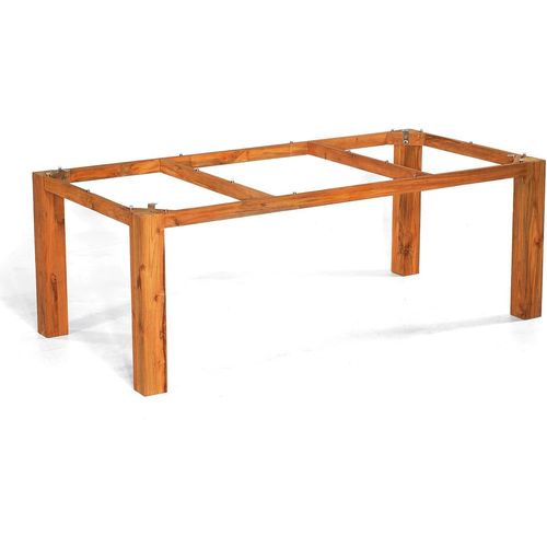 Base Tischgestell Teak Natur