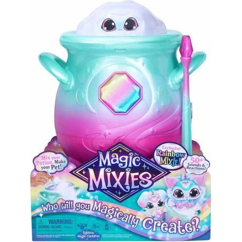 Magic Mixies - Magischer Nebelkessel mit interaktivem, 20,3 cm großem, mehrfarbigem Plüschtier