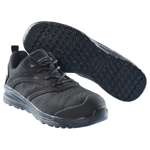 Mascot Sicherheitshalbschuh S1P m. Schnürsenkel Sicherheitshalbschuh S1P Sicherheitsschuhe Gr. 1037, schwarz/schwarz