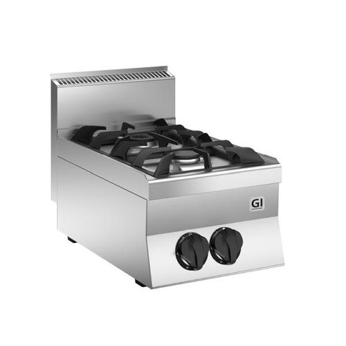 GI 650 HP Gaskocher mit 2 Brenner, 40cm