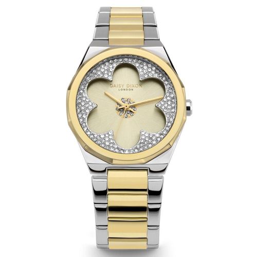 DAISY DIXON Damenuhr Modische Armbanduhr DD168SGM Bicolor