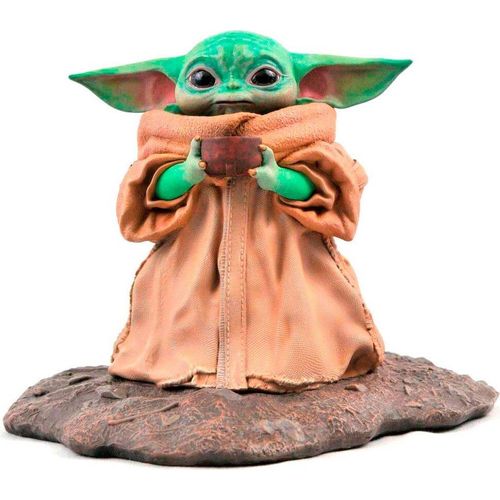 Star Wars Enesco Premier Collection Das Kind Suppe The Mandalorian 17 Cm Mehrfarbig Mehrfarbig One Size