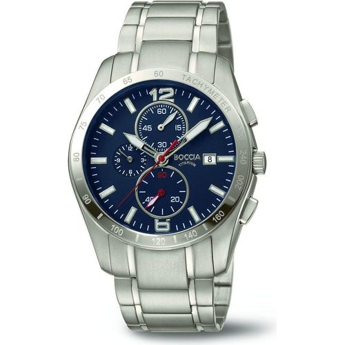 Boccia Herren Uhr 3767-03 Titan Chronograph