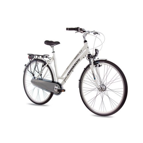 28 Zoll Citybike CHRISSON SERETO 3.0 Lady 7G SHIMANO Nexus weiß matt