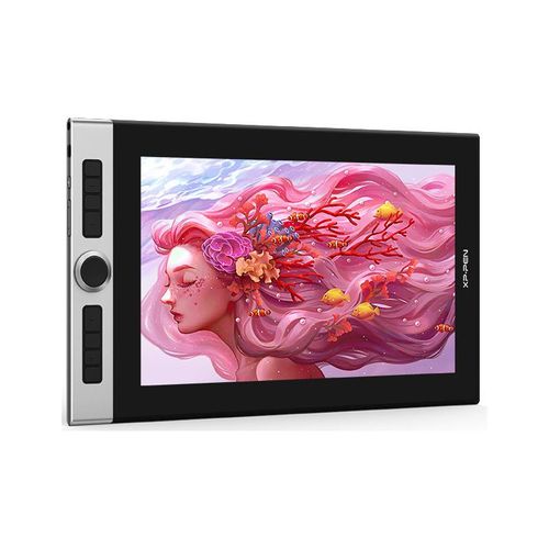 XPPen Innovator 16 Pen Display 15,6 Zoll Grafiktablett 9 mm Profil Stift Display 92 % Adobe RGB batterieloser Stift mit Neigungerkennung