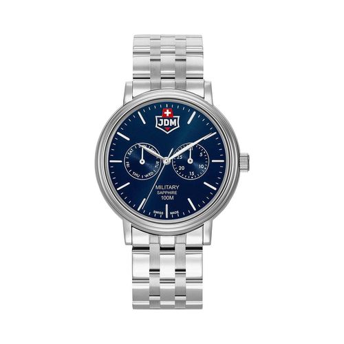 JDM Military JDM-WG003-03 Echo blau Jacques du Manoir swiss Herren Uhr NEU