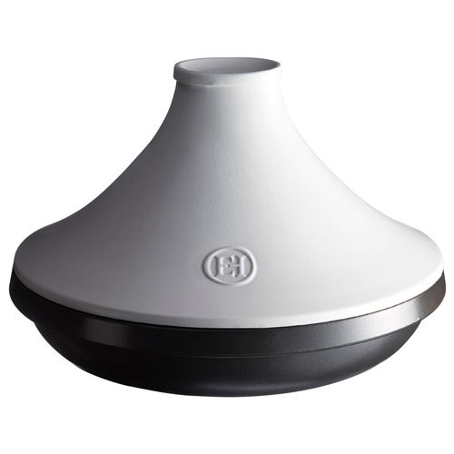 EMILE HENRY Tajine 32 cm Induktion schwarz/weiß DELIGHT