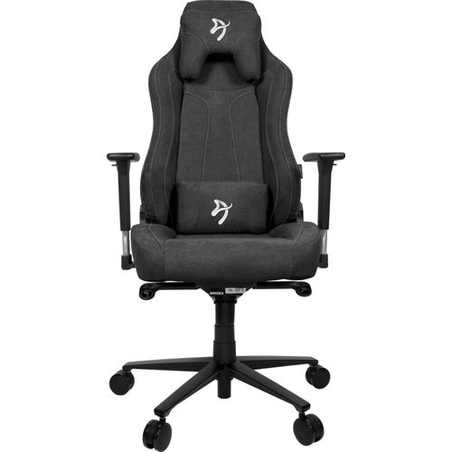 Arozzi VERNAZZA SOFT FABRIC Gaming-Stuhl, dunkelgrau