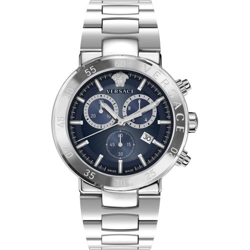 Versace Herren Uhr Armbanduhr Chronograph URBAN MYSTIQUE VEPY00420 Edelstahl