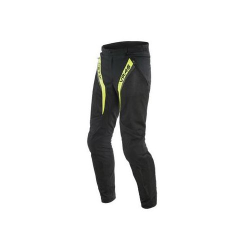 Dainese VR46 Grid Air Tex Perforierte Motorrad Textilhose Grösse: 56