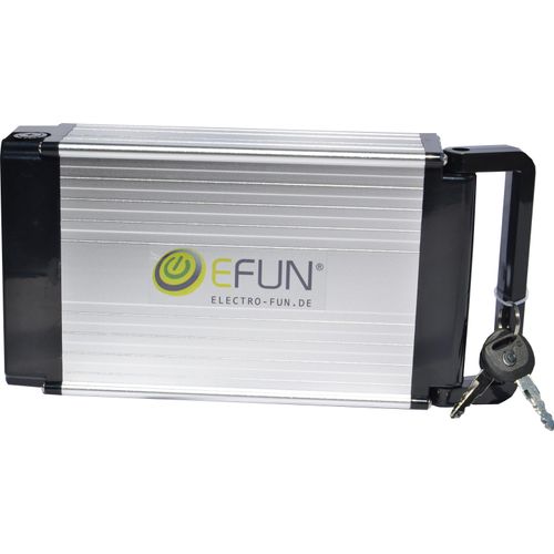 Akku Lithium Ionen 36 Volt 10 Ah REAR RACK E-Bike E-FUN