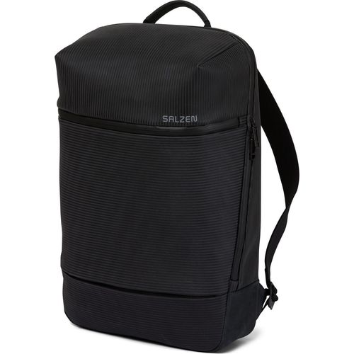 Salzen Rucksack Savvy Leather Aligned smoke
