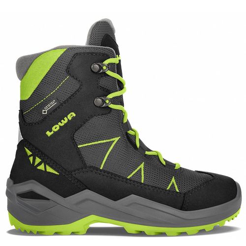 Lowa Kinderstiefel JONAS GTX MID Schwarz Limone