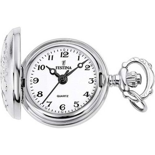 Festina F2032/1 Halskette mit Taschenuhr Uhr Damenuhr weiss