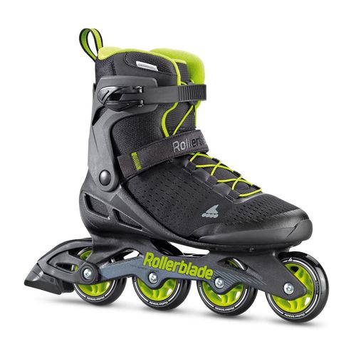 Rollerblade Inline-Skate Zetrablade Elite (Black/Lime) Roller-Skate Inliner 44,5