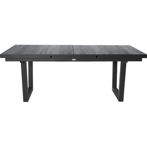 LC Garden »Keramo« Dining Ausziehtisch V-Fuß Anthrazit 200/260x100x75cm Gartentisch