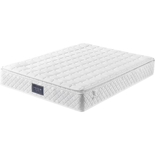 Federkernmatratze, 7 Zonen Kaltschaum Matratze , 100% schadstoff, 140x200cm versteppter Mikrofaserbezug-Topping