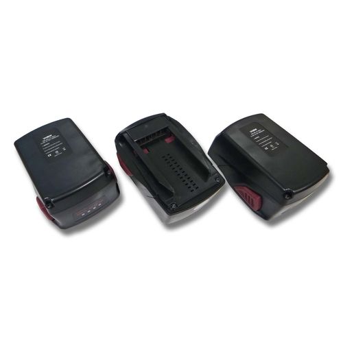 vhbw 3x Akku Ersatz für Hilti B22, B22/1.6, B22/2.6, B22/3.3 für Elektrowerkzeug (4000 mAh, Li-Ion, 21,6 V)