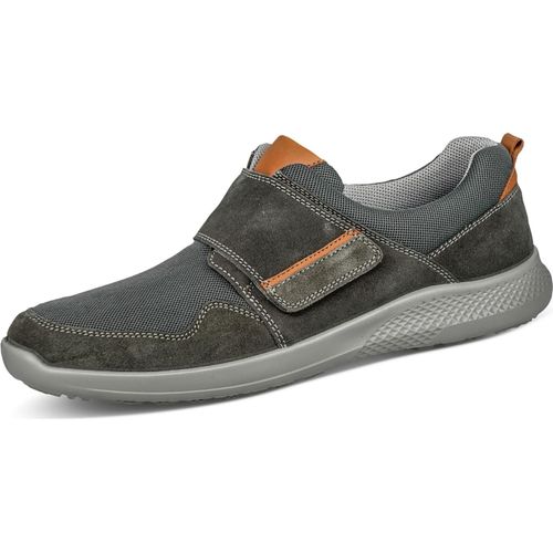 Jomos CAMPUS Slipper in Übergrößen Grau 322389 886 2033 große Herrenschuhe, Größe:45