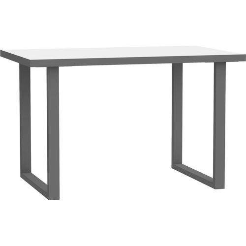 Schreibtisch 120cm KEFLAVIK von Forte Weiß